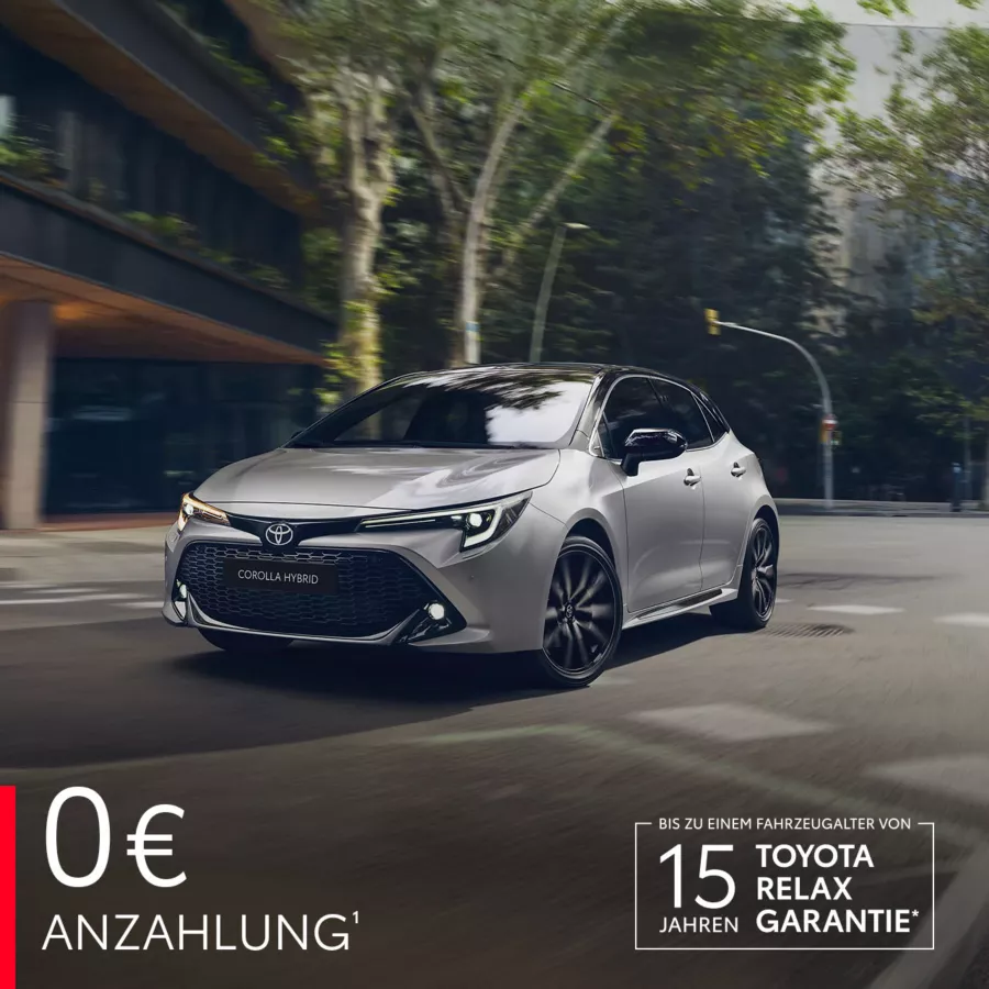 Toyota Corolla Hybrid — Angebot bei Autohaus Weigler Leverkusen